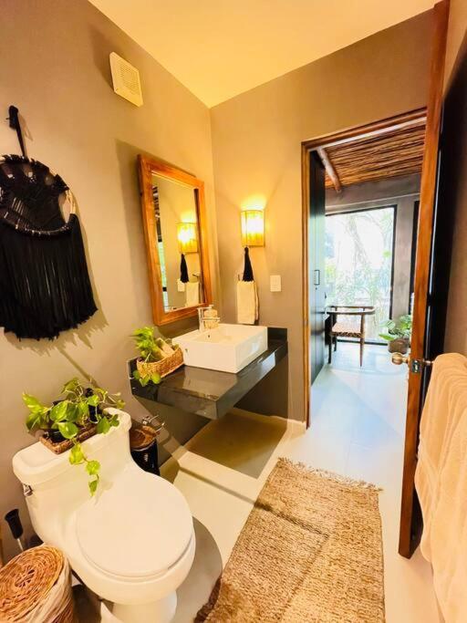 Luz De Luna Tulum Villa Ngoại thất bức ảnh