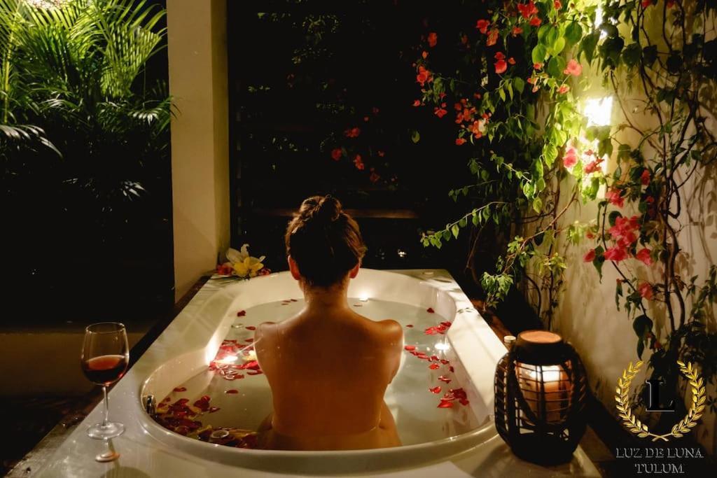 Luz De Luna Tulum Villa Ngoại thất bức ảnh