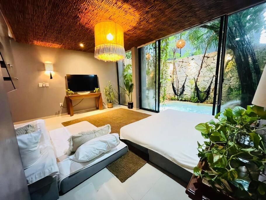 Luz De Luna Tulum Villa Ngoại thất bức ảnh